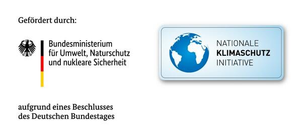 Förder-Logo Klimaschutzinitiative - BM für Umwelt, Naturschutz und nukleare Sicherheit